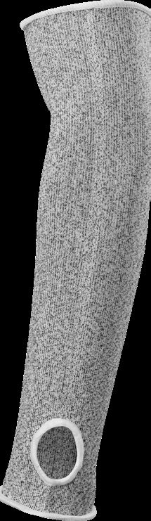 18" Grey Protective Arm Sleeve, Cut Resistant A4