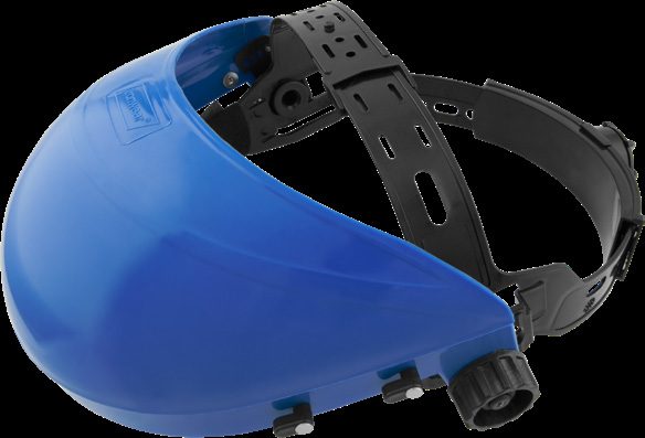 Headgear with Ratchet Adjustment, Blue
