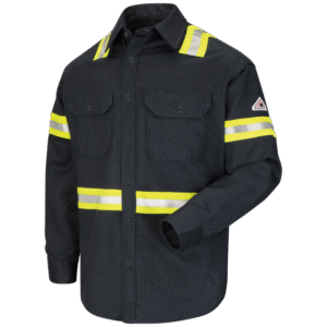 Men's Enhanced Visibility Uniform Shirt, Navy