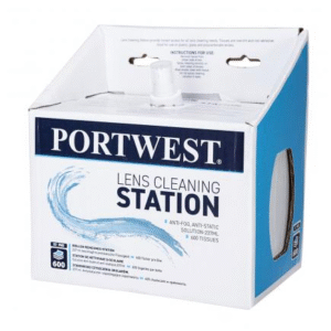 Portwest Lens Cleaning Station, White