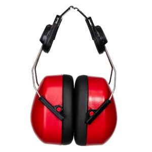 Portwest  Endurance Clip-On Ear Defenders Red