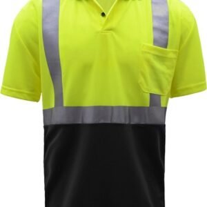 GSS Safety Class 2 Moisture Wicking Polo Shirt